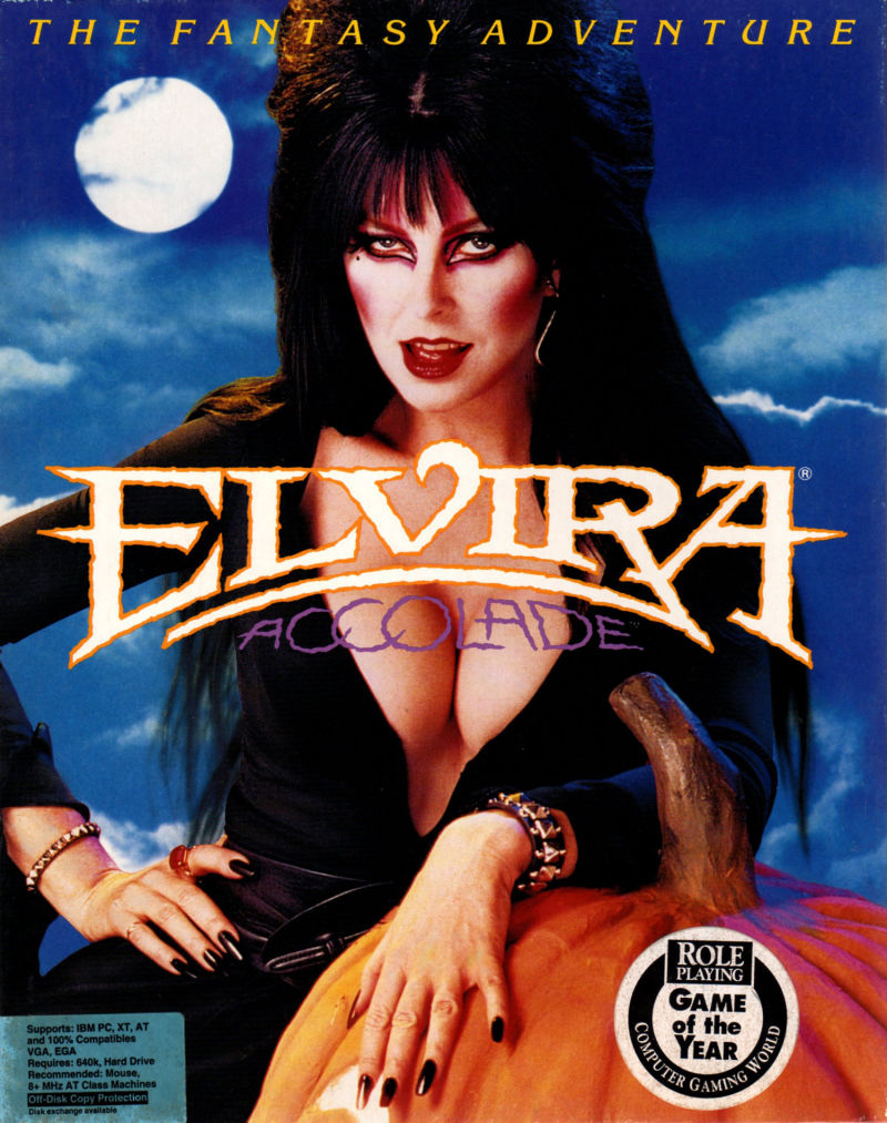 Elvira: Mistress of the Dark box art