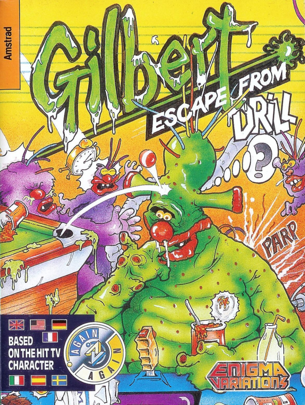 Gilbert - Escape From Drill box art