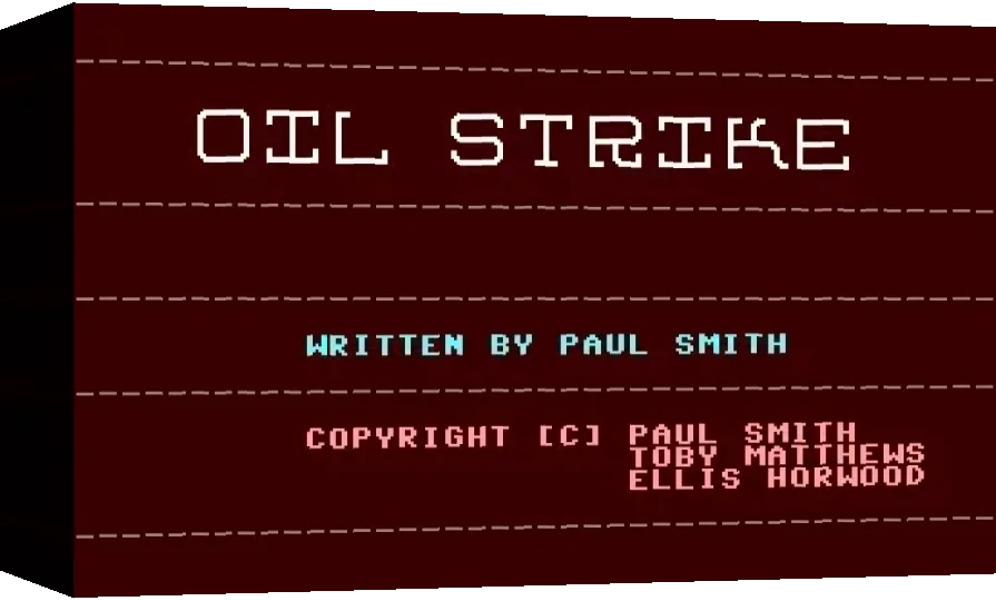 Oil Strike — box-3D (WOR)