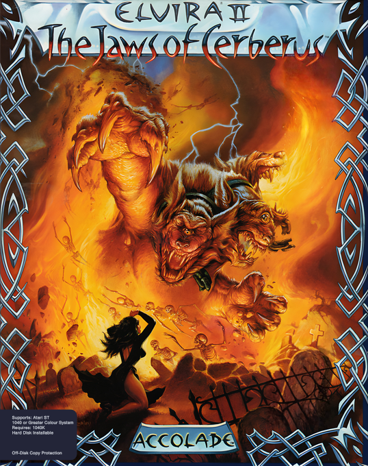 Elvira 2 - The Jaws Of Cerberus box art