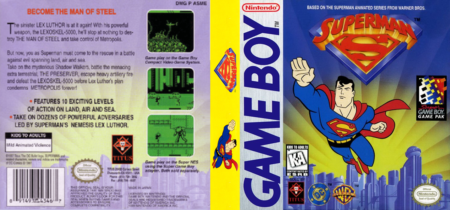 Superman — box-texture (US)
