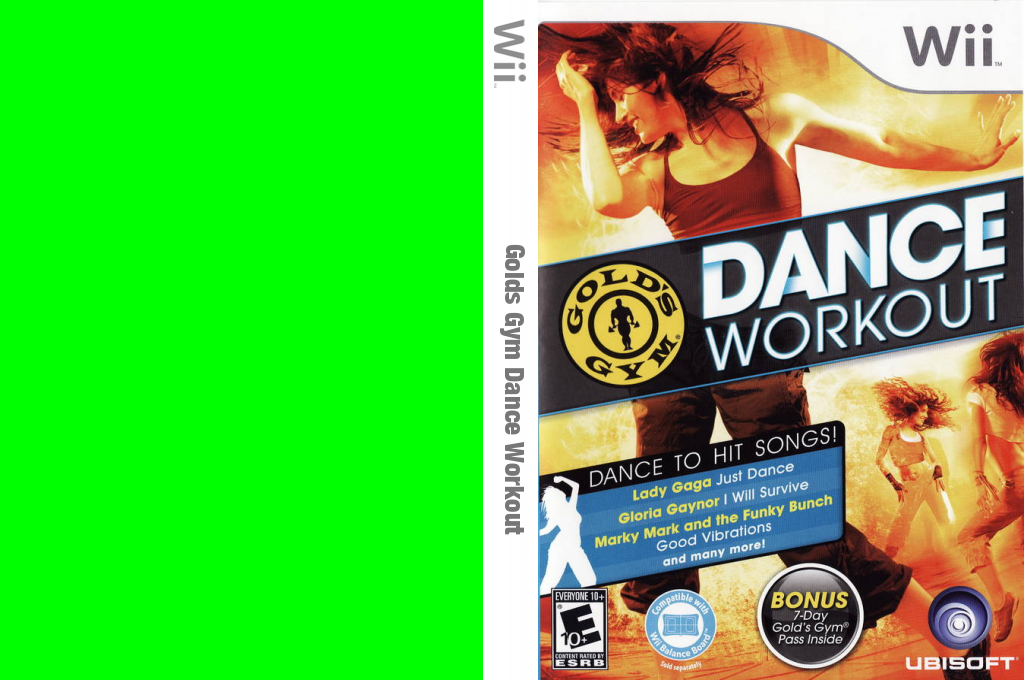 Gold's Gym - Dance Workout — box-texture (US)
