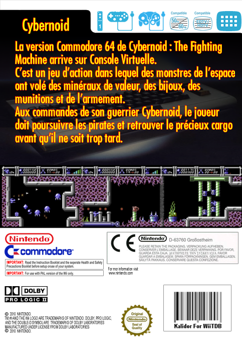 Cybernoid - The Fighting Machine — box-2D-back (FR)