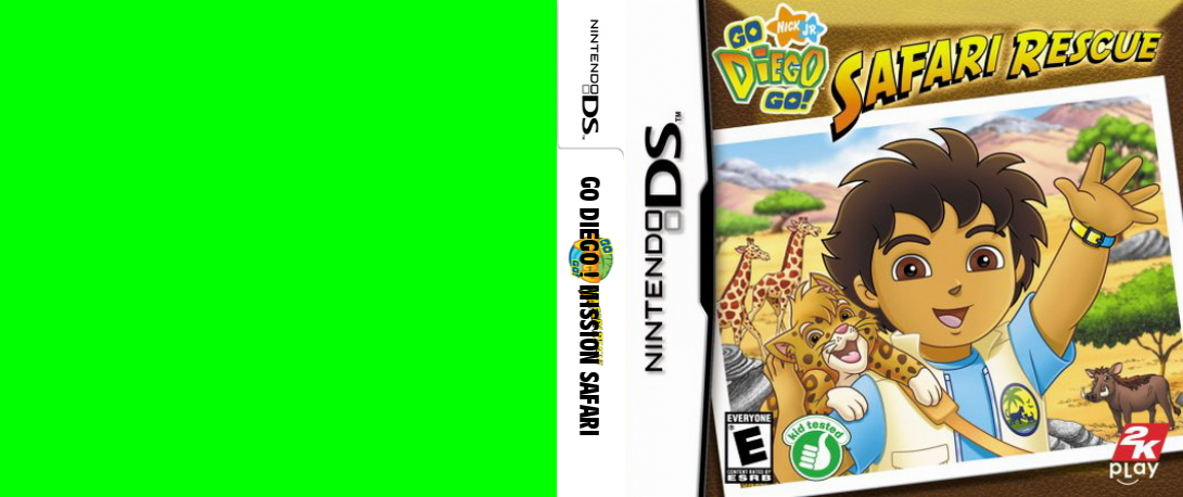 Go, Diego, Go! - Safari Rescue — box-texture (US)