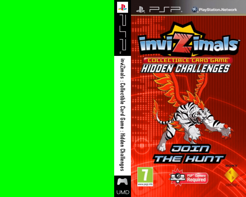 Invizimals - Collectible Card Game - Hidden Challenges — box-texture (EU)