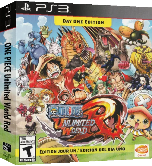 One Piece - Unlimited World Red — box-3D (CA)