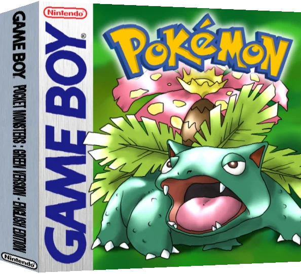 Pocket Monsters - Green Version - English Edition — box-3D (WOR)