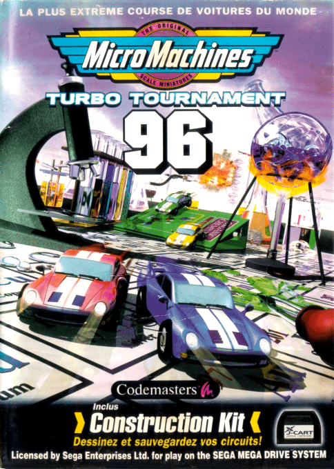 Micro Machines - Turbo Tournament '96 — box-2D (FR)