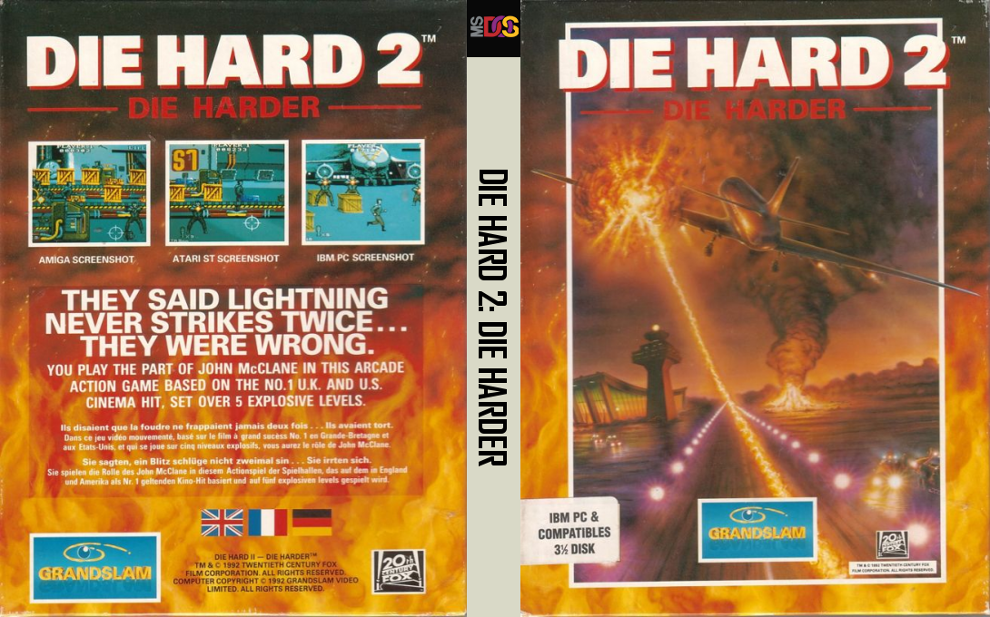 Hard 2 - Die Harder, Die — box-texture (EU)