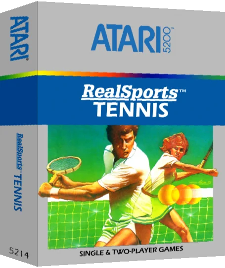 RealSports Tennis — box-3D (US)