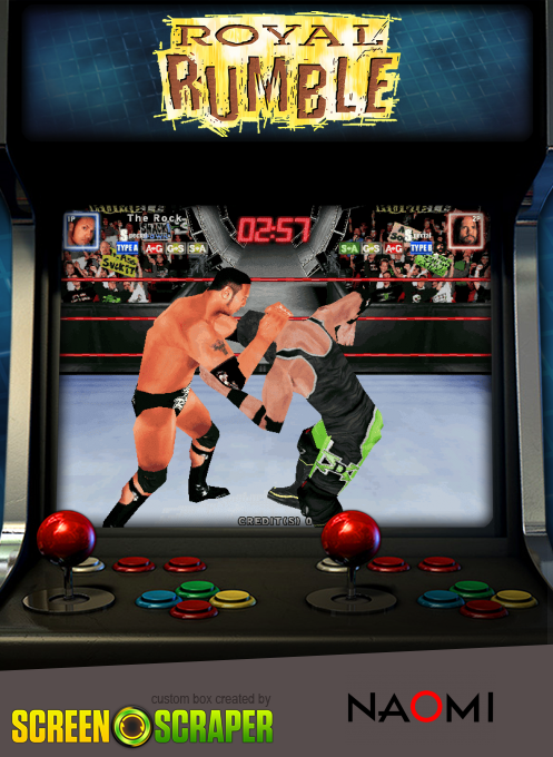 WWF Royal Rumble — box-2D (SS)