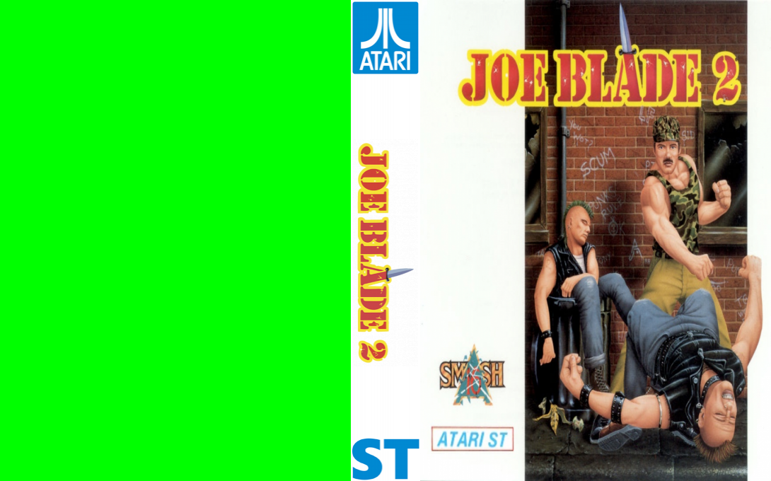 Joe Blade 2 — box-texture (EU)