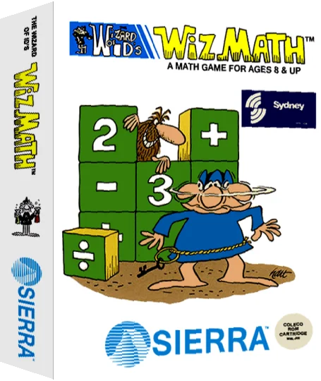 Wizard of Id's - WizMath — box-3D (US)