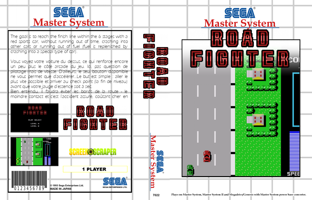 Road Fighter — box-texture (SS)