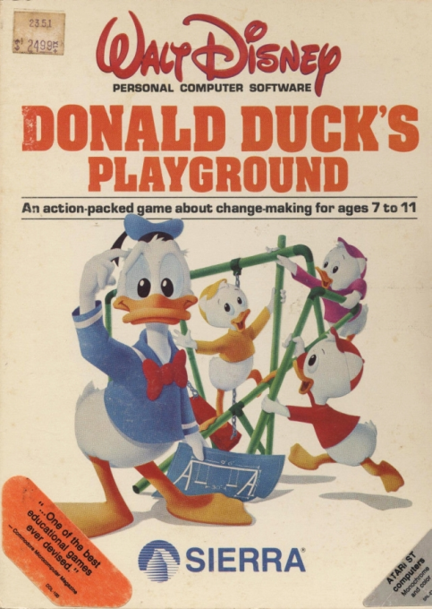 Donald Duck's Playground box art