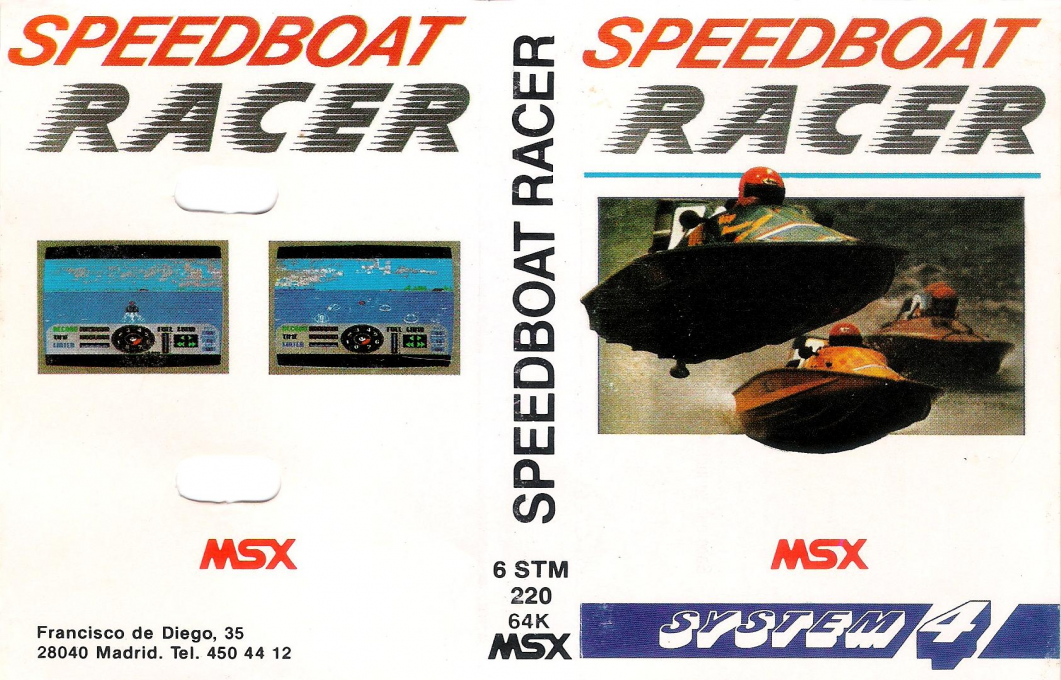 Speedboat Racer — box-texture (SP)