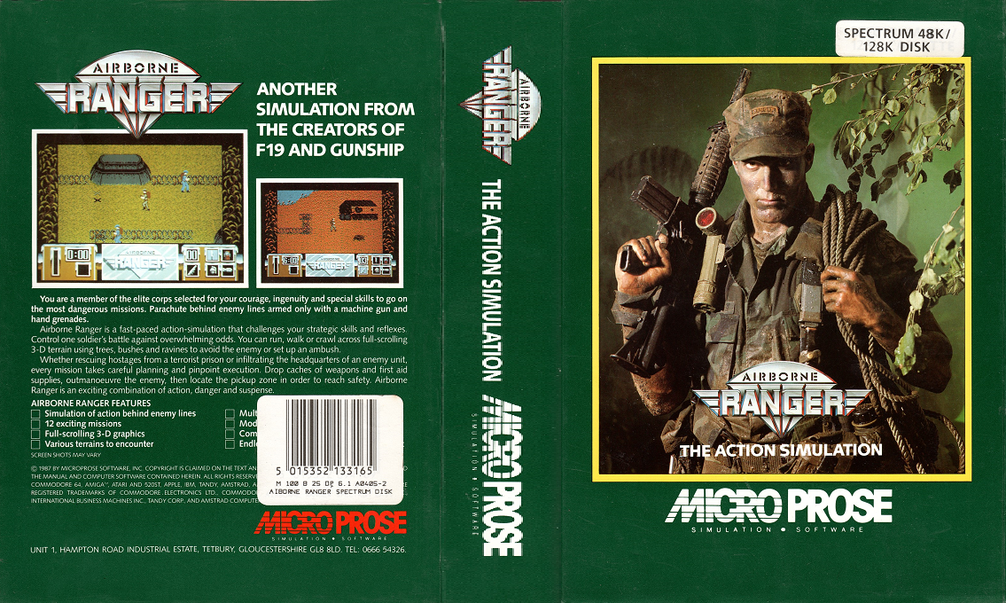 Airborne Ranger — box-texture (EU)
