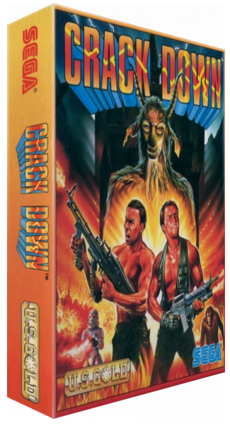Crack Down — box-3D (EU)