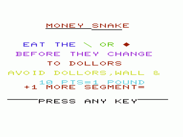 Moneysnake — sstitle (WOR)
