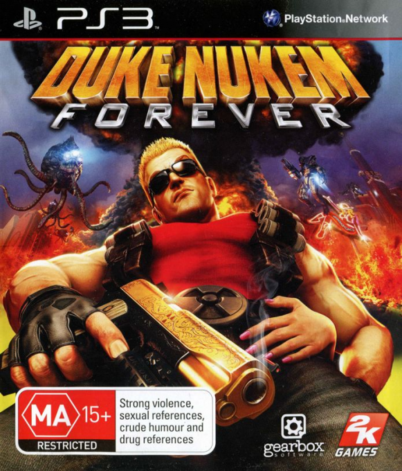 Duke Nukem Forever — box-2D (AU)