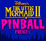 Little Mermaid 2, The - Pinball Frenzy — sstitle (EU)