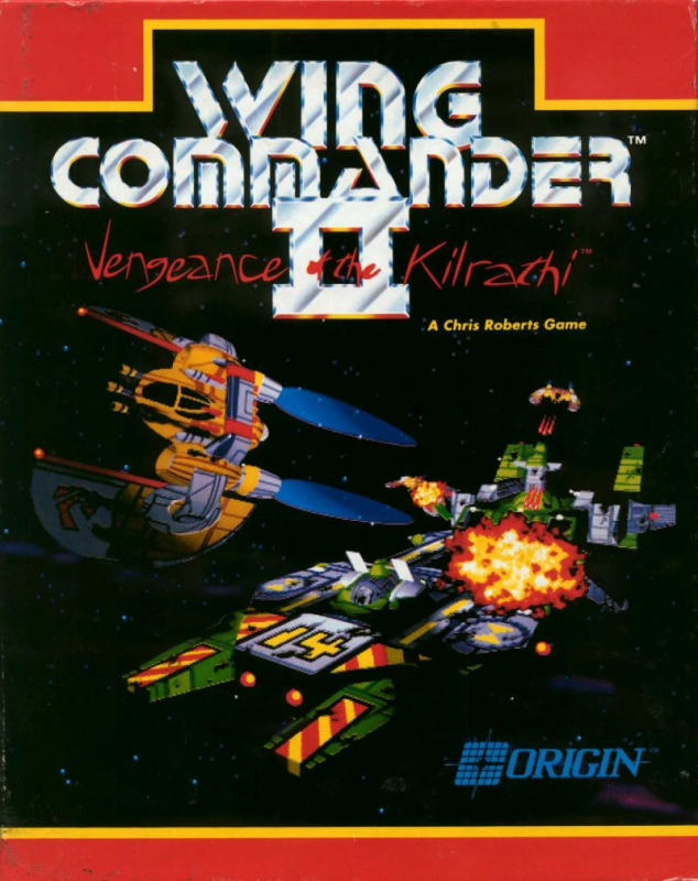 Wing Commander 2 - Vengeance of the Kilrathi — box-2D (EU)