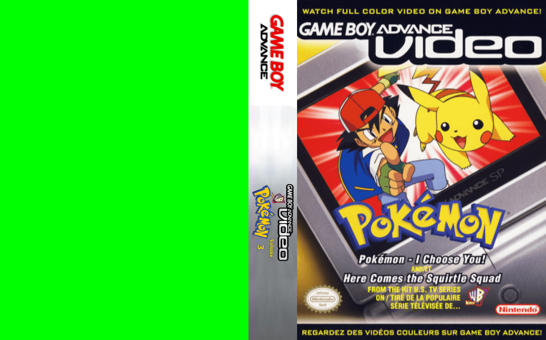 Game Boy Advance Video - Pokemon - Volume 3 — box-texture (CUS)