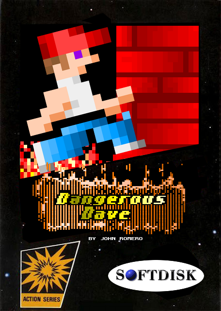 Dangerous Dave In The Deserted Pirate's Hideout box art