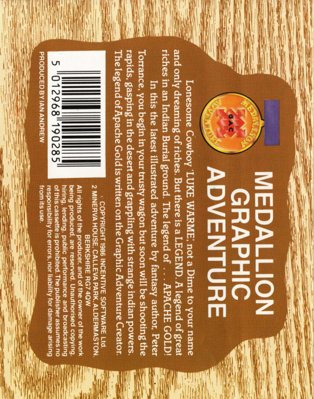 Legend Of Apache Gold, The — box-2D-back (EU)