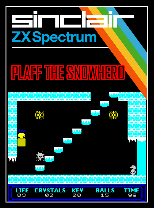 Plaff the Snowhero box art