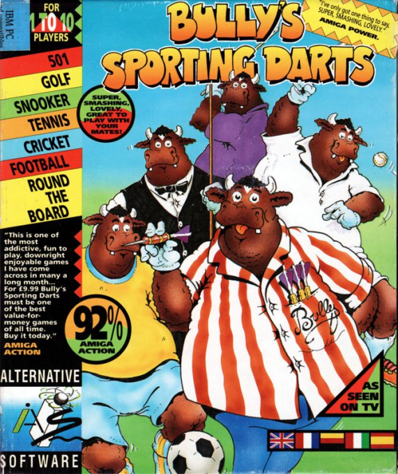 Bully's Sporting Darts box art