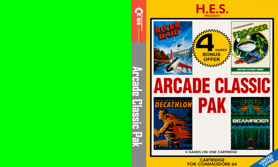 Arcade Classic Pak — box-texture (OCE)