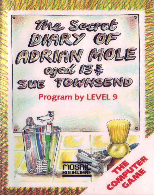 Secret Diary Of Adrian Mole Aged 13, The box art