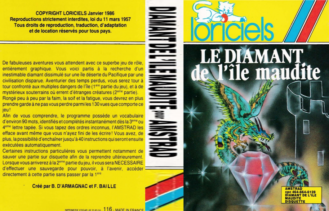 Diamant De L'ile Maudite, Le — box-texture (FR)