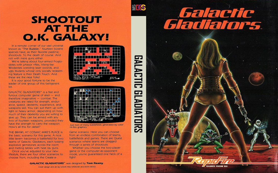 Galactic Gladiators — box-texture (US)