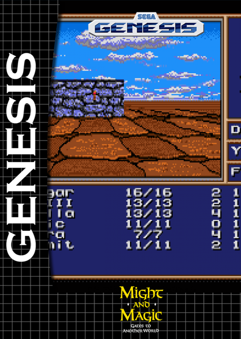Might And Magic - Gates To Another World — box-2D (SS)