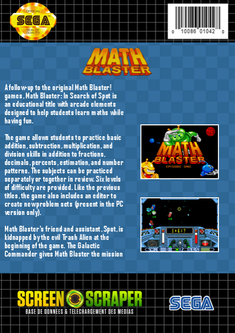 Math Blaster Episode 1 - In Search Of Spot — box-2D-back (SS)
