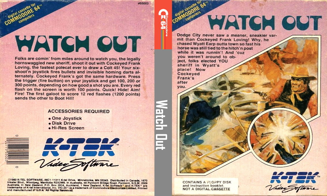 Watch Out! — box-texture (US)