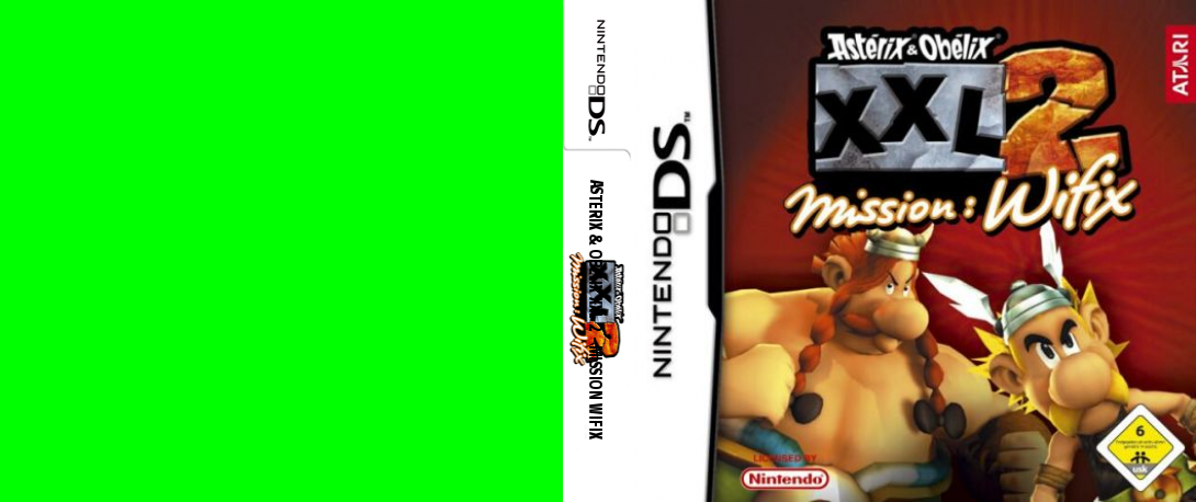 Asterix & Obelix XXL 2 - Mission Wifix — box-texture (EU)