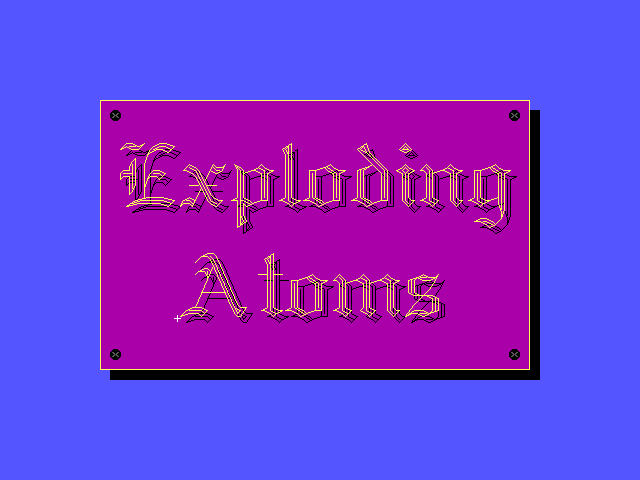 Exploding Atoms box art