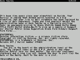 ZxZvm - Stationfall - A Science Fiction Story — ss (WOR)