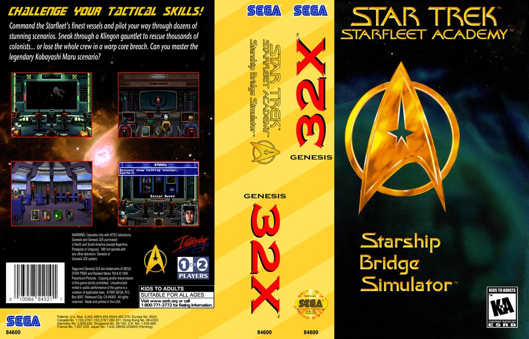 Star Trek - Starfleet Academy - Starship Bridge Simulator — box-texture (US)