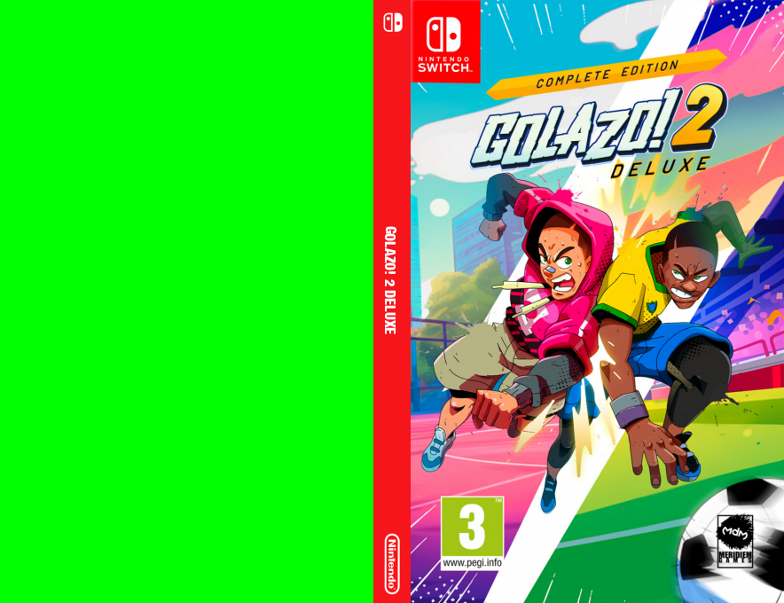 Golazo! 2 Deluxe — box-texture (EU)