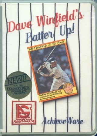 Dave Winfield's Batter Up! box art