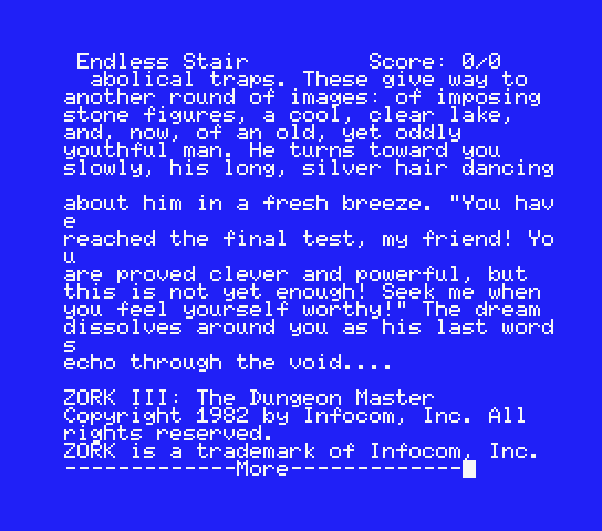 Zork 3 - The Dungeon Master — ss (EU)