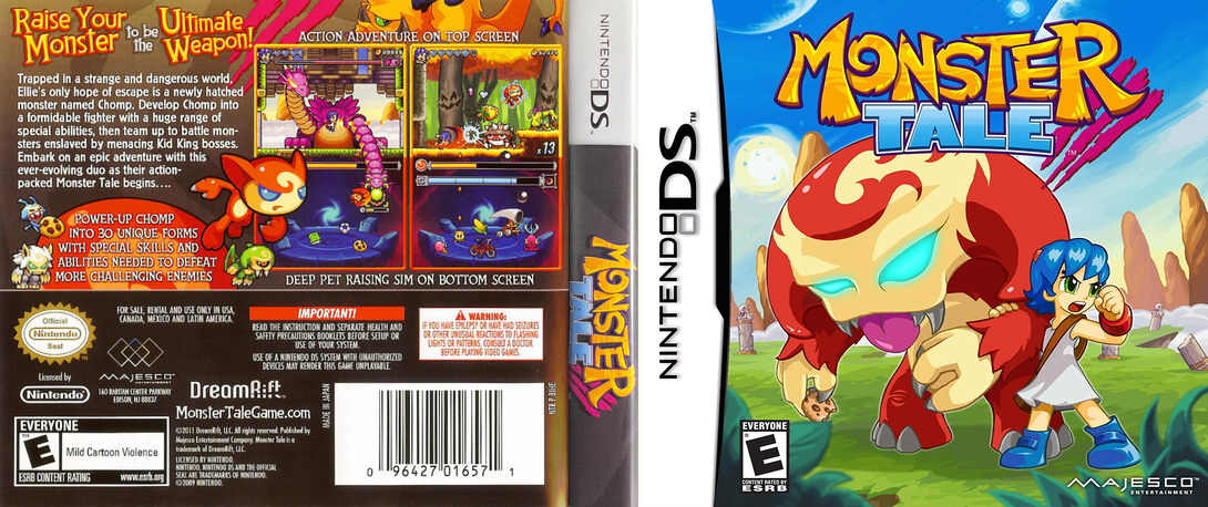 Monster Tale — box-texture (US)