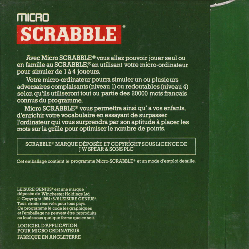 Computer Scrabble — box-2D-back (FR)