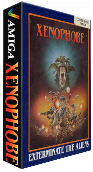 Xenophobe — box-3D (EU)
