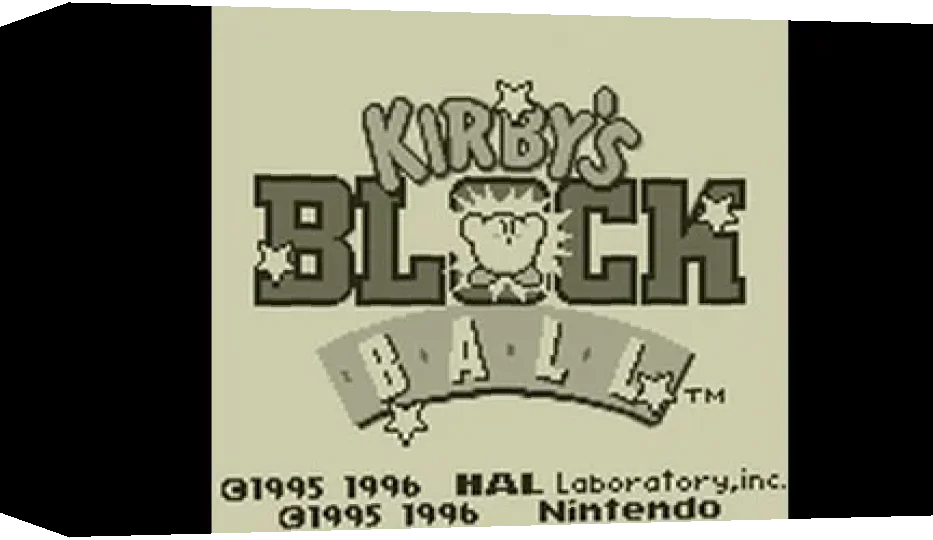 Kirby's Block Ball — box-3D (WOR)