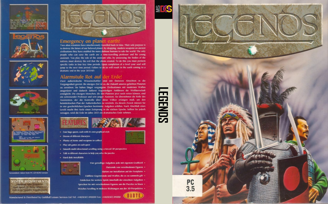 Legends — box-texture (EU)